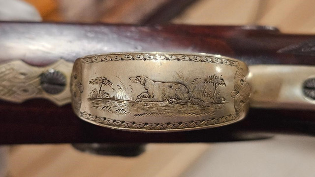 William W Lauser Target Pistol Trigger Guard