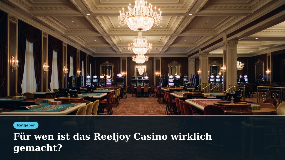 Für wen ist das Reeljoy Casino wirklich gemacht?