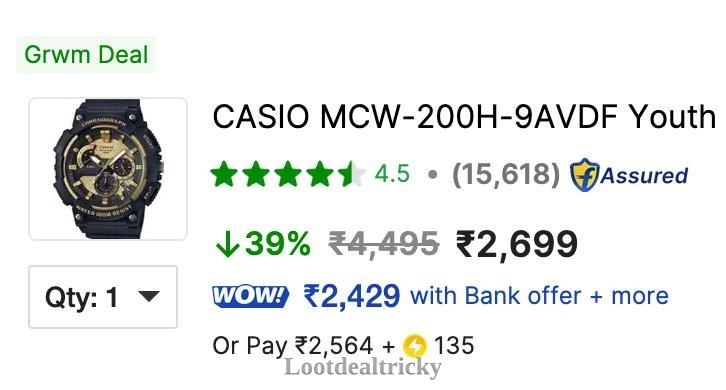 Casio Youth Watch – Lowest Price Get 70% OFF Today