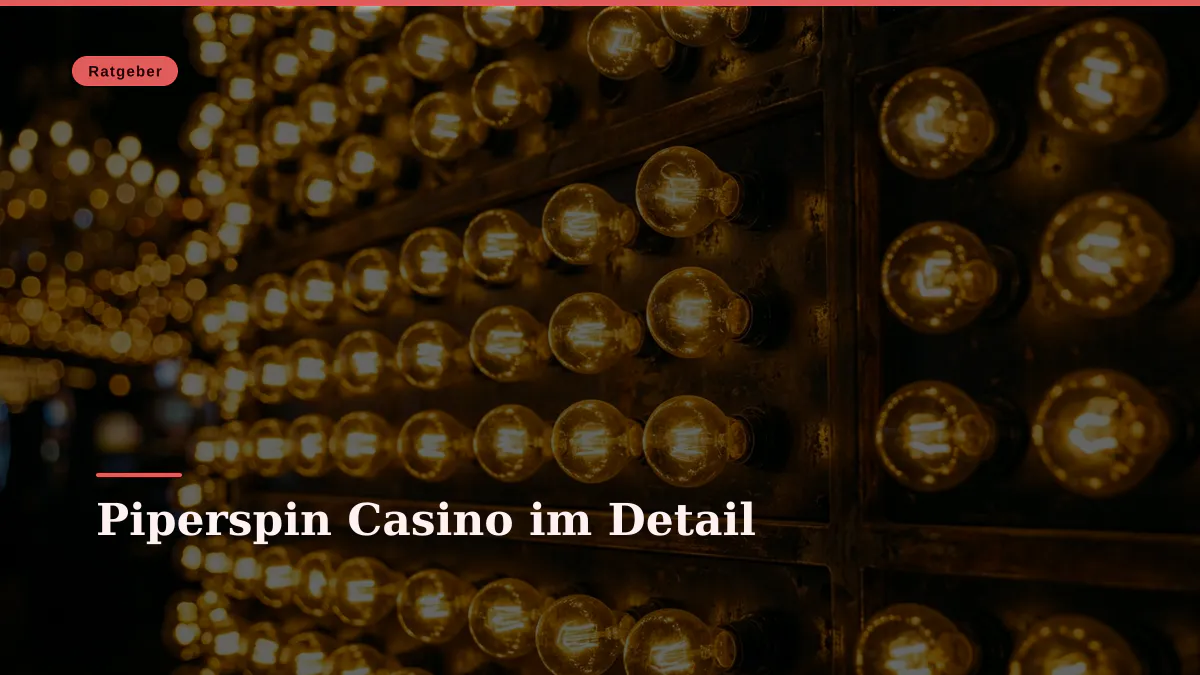 Piperspin Casino im Detail