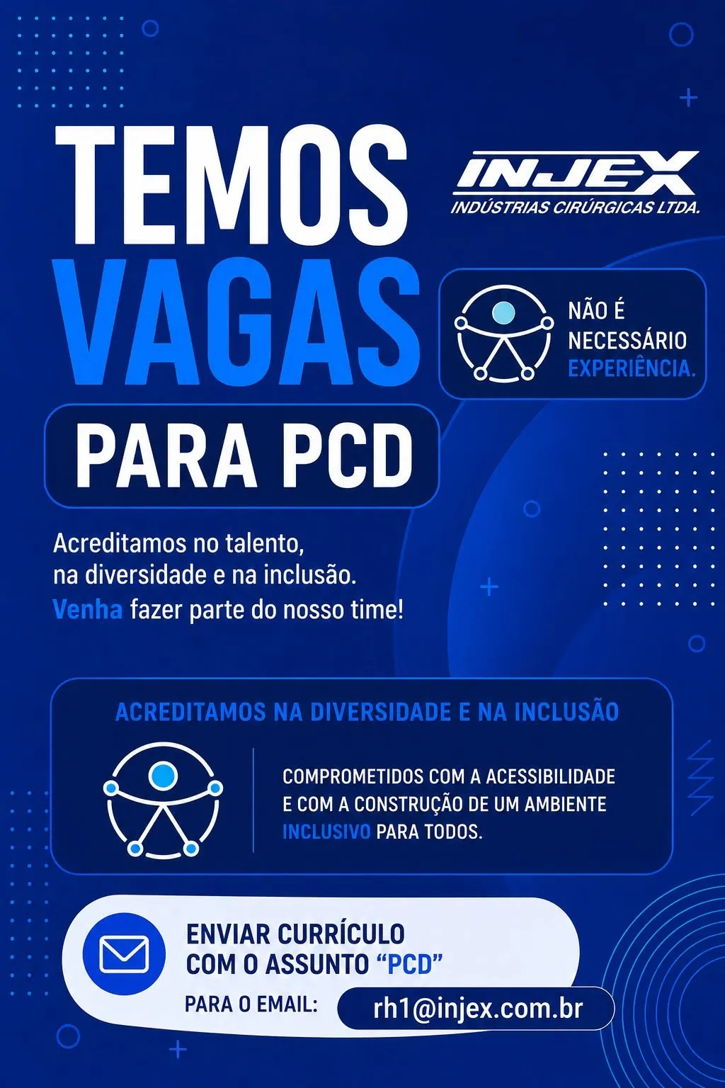 Vaga Para Pcd Na Injex