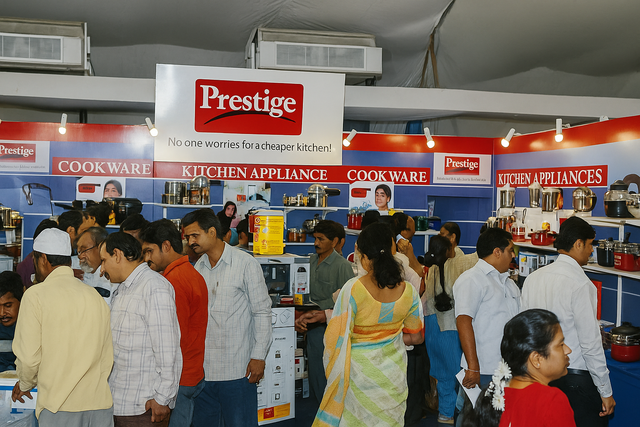 Prestige pavilion at ICE Mega Expo