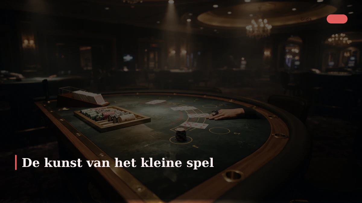 De kunst van het kleine spel
