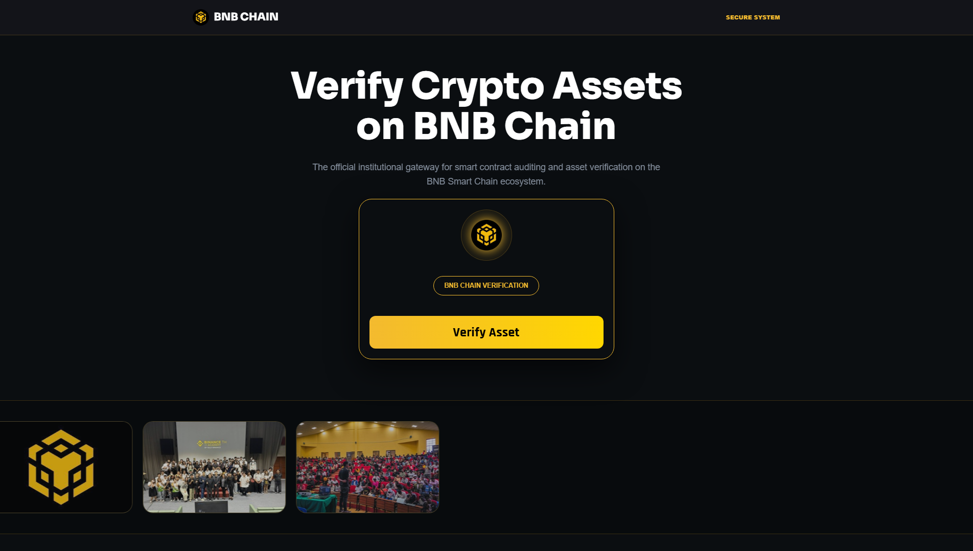 Screenshot of verifytoken.life