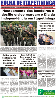 Folha de Itapetininga 09/09/2026 (Quarta-feira)