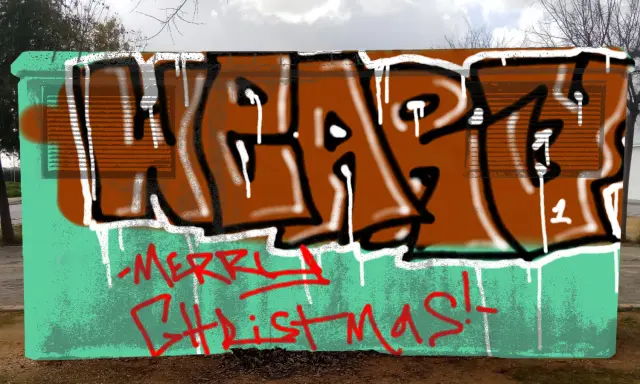 Graffiti artwork by DECAY