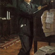 Портрет композитора А Н Серова отца художника 1888 1889
