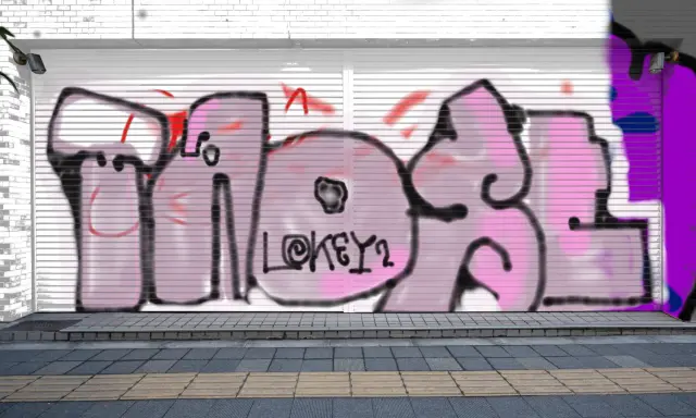 Graffiti artwork by taost
