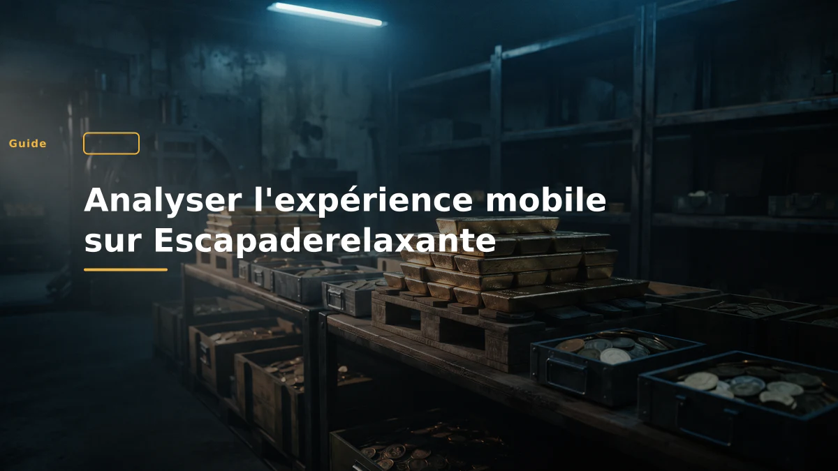 Analyser l'expérience mobile sur Escapaderelaxante