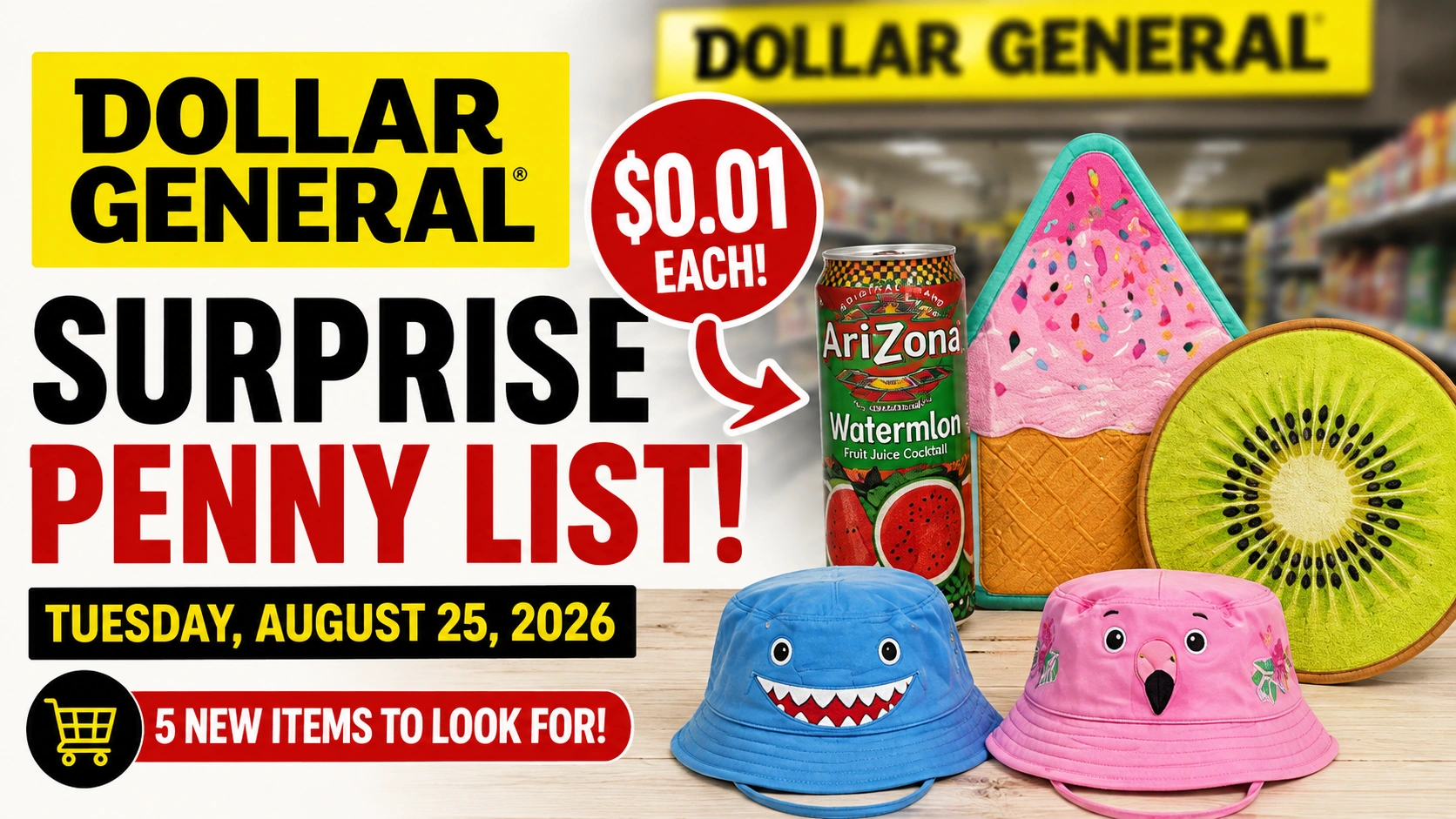 dollar general penny list