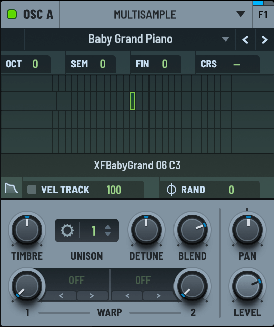 Multisample Oscillator do Serum 2