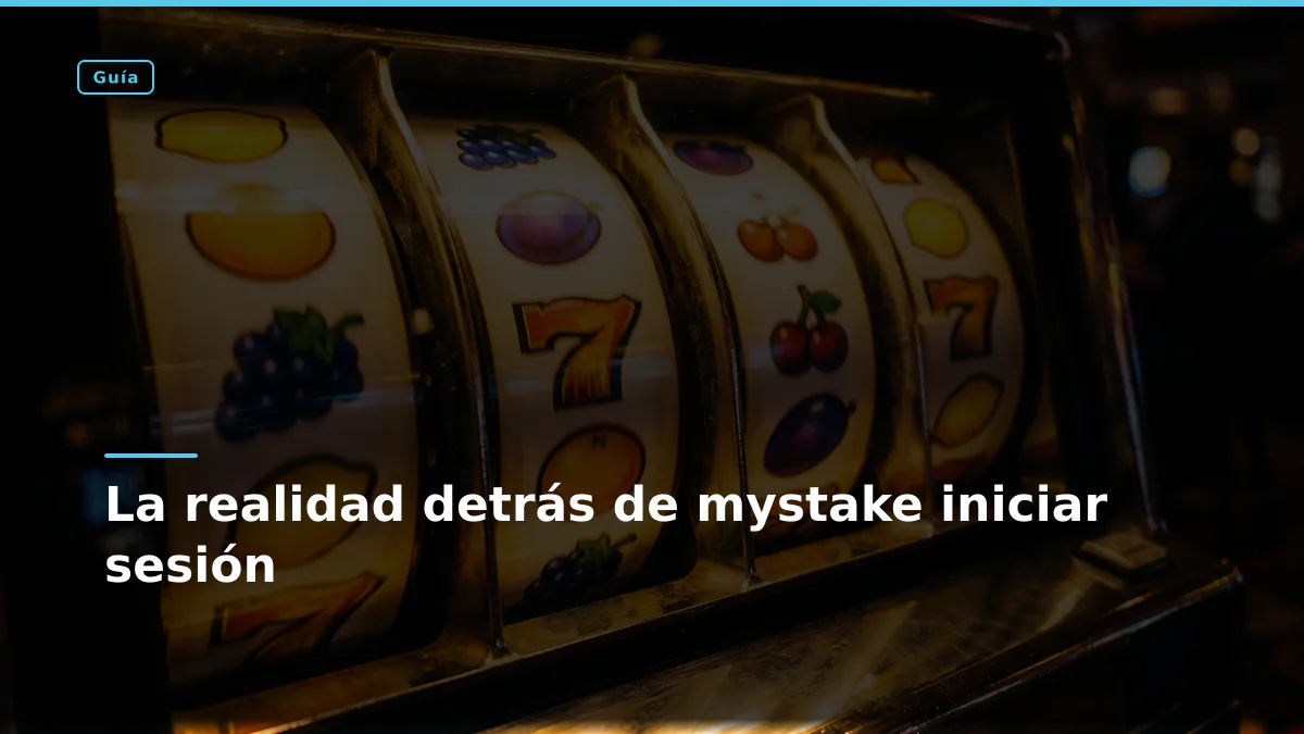La realidad detrás de mystake iniciar sesión