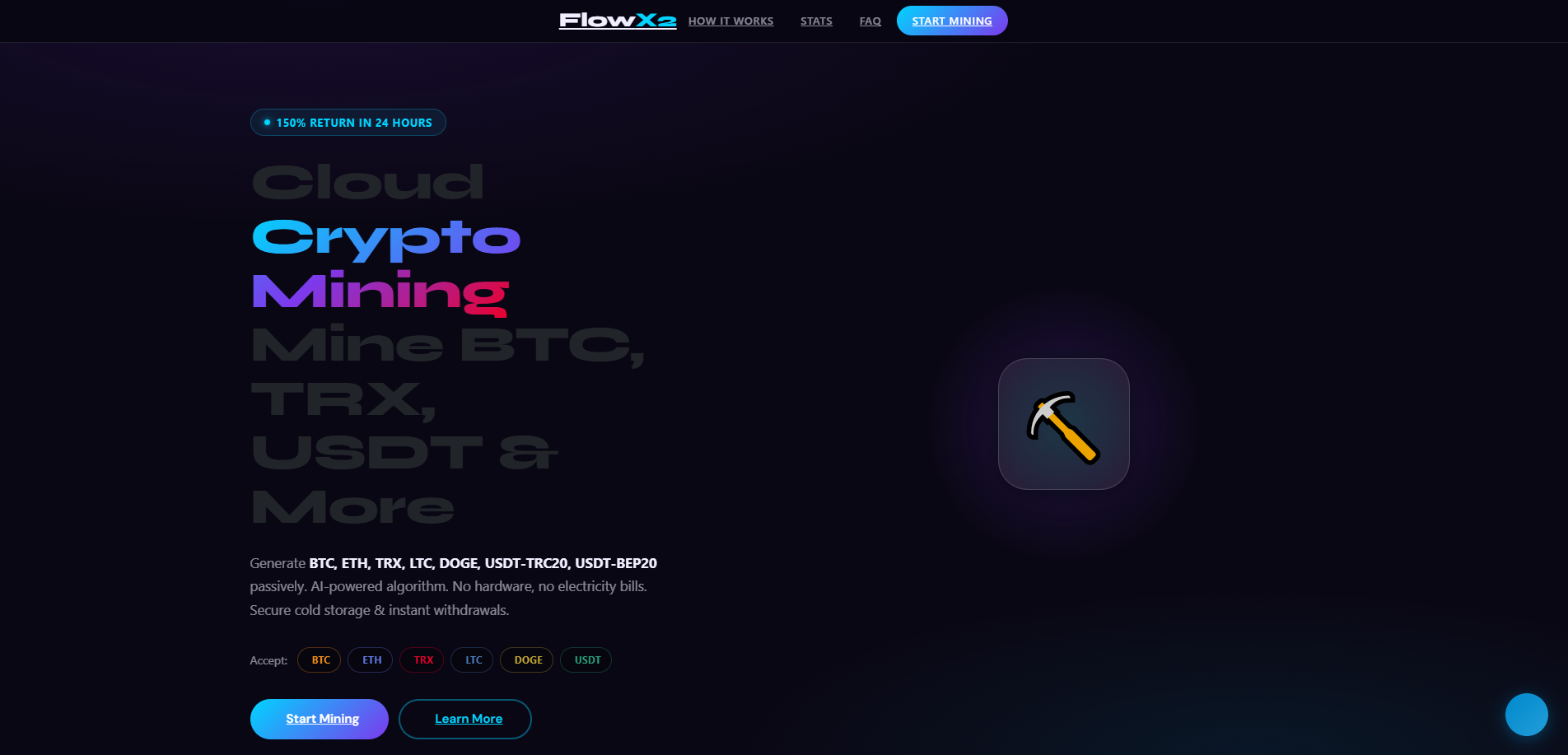 Screenshot of flowx2.life