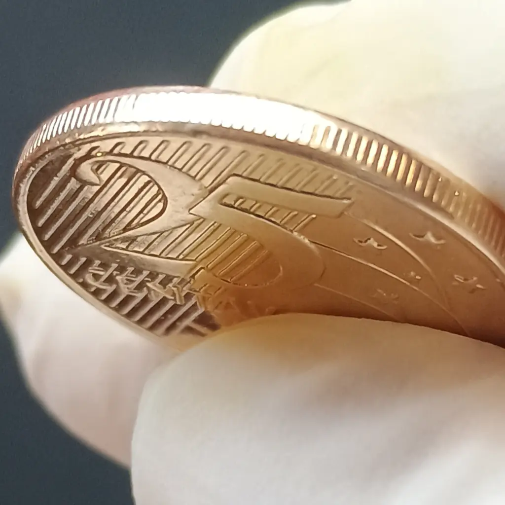 Moeda 25 Centavos 1998 Soberba KM 650 Rara nesse estado de conservação. - Foto 3