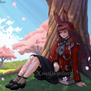 bunny musing artsbyeileein