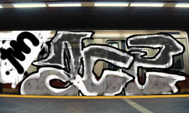 Graffiti artwork by ACE