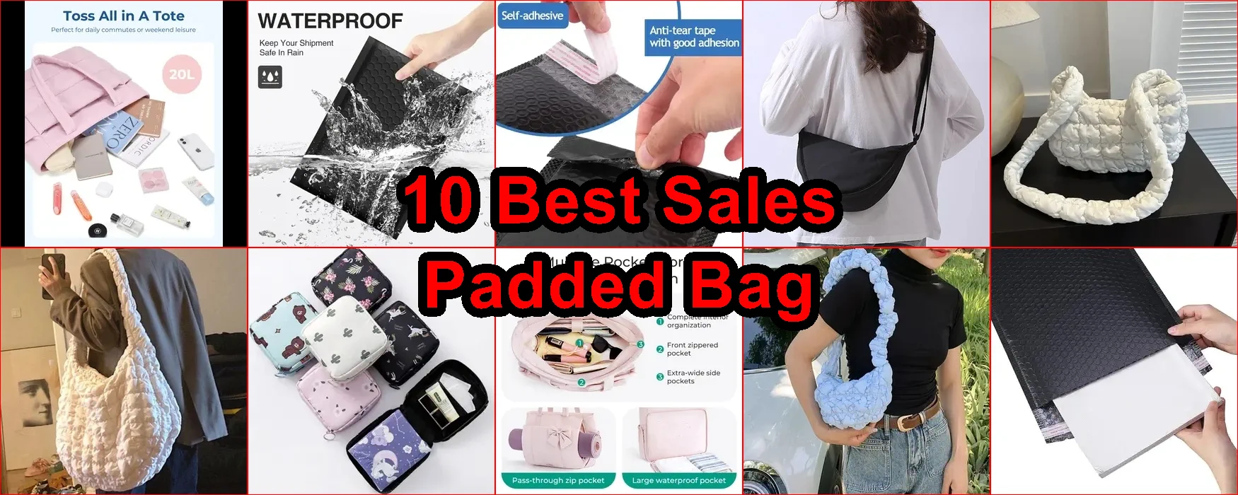 帶襯墊的袋子 評價