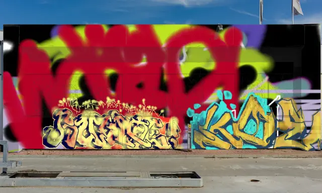 Graffiti artwork by Sumoe