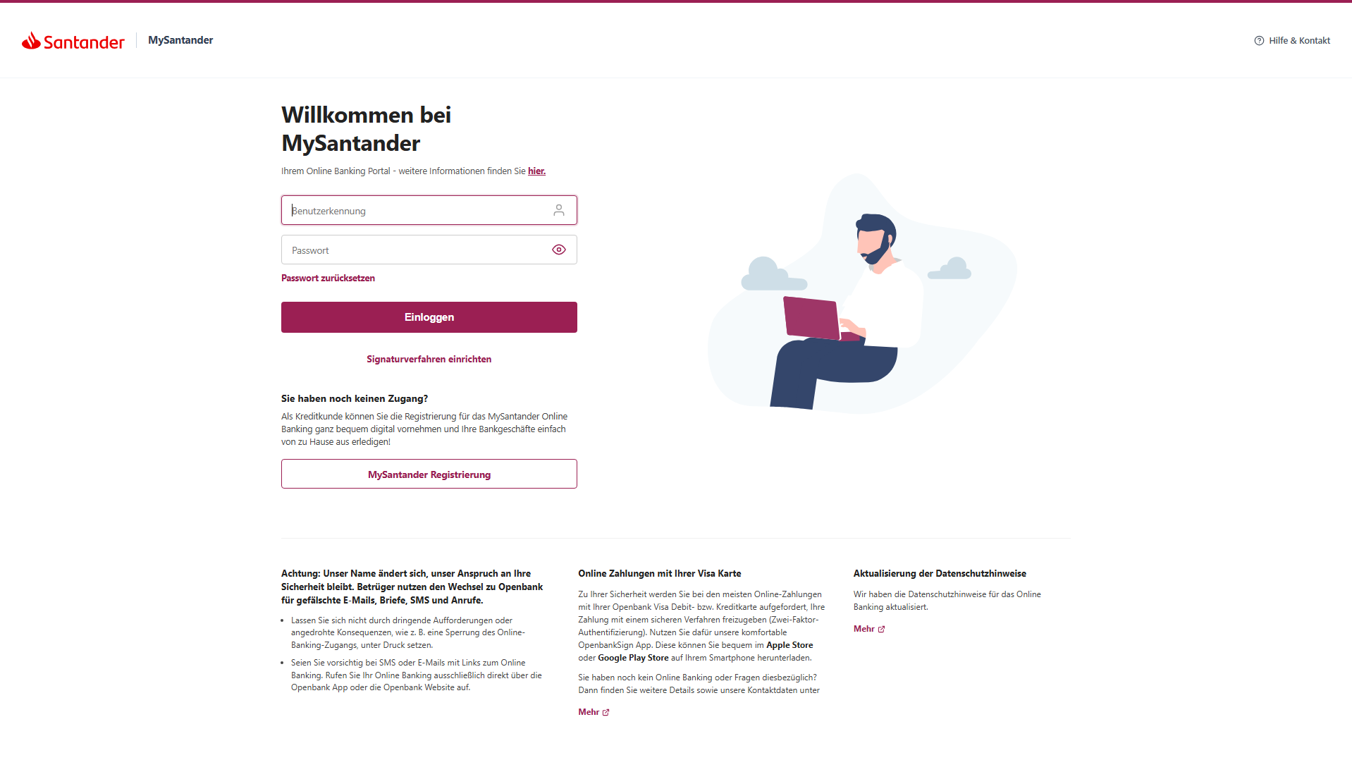 Stored capture of meine-app.login-utilizator.de
