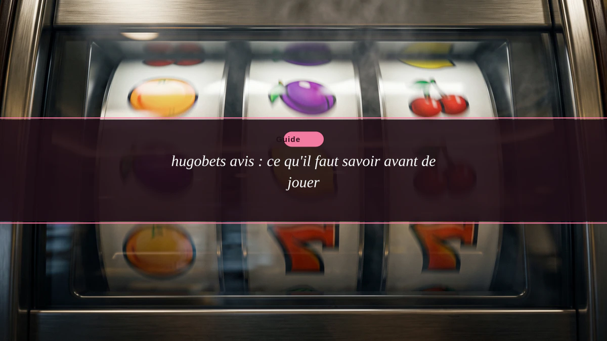 hugobets avis : ce qu'il faut savoir avant de jouer