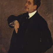 Портрет В О Гиршмана 1911