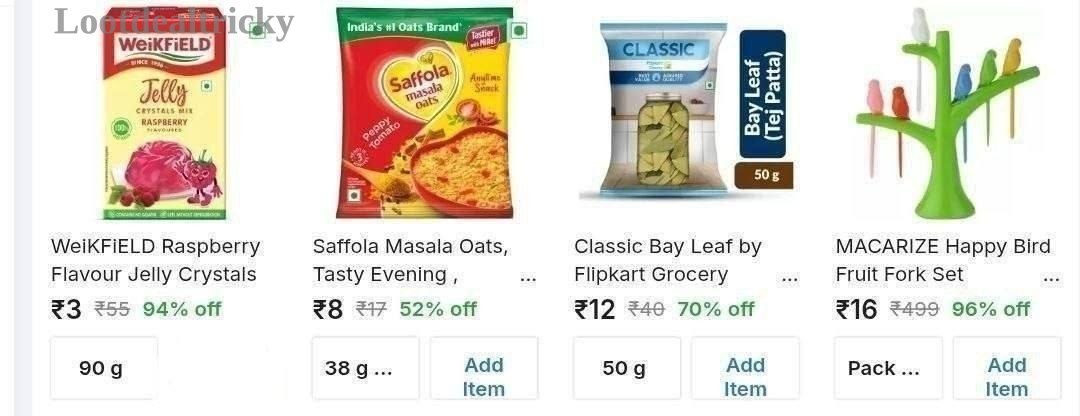 Flipkart Grocery Loot Offer Image