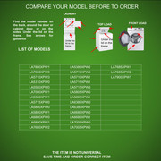 4 PIC4 660992 Washer Models