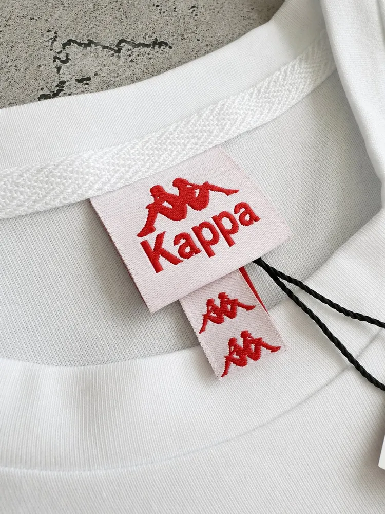 Костюм Kappa білий з білим лампасом