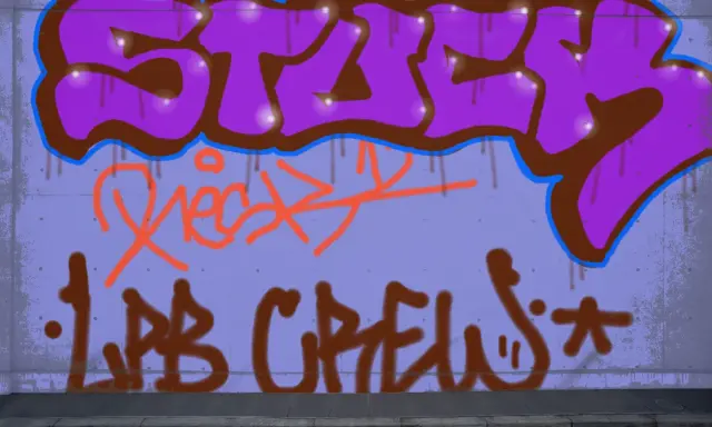 Graffiti artwork by STUCK1