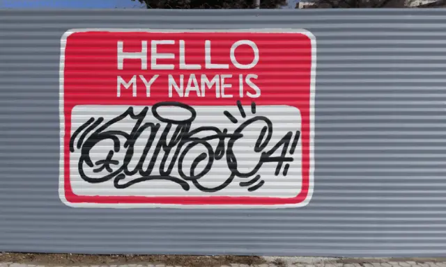 Graffiti artwork by Sark
