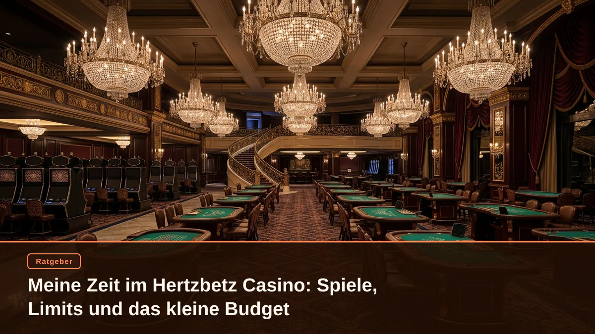 Meine Zeit im Hertzbetz Casino: Spiele, Limits und das kleine Budget