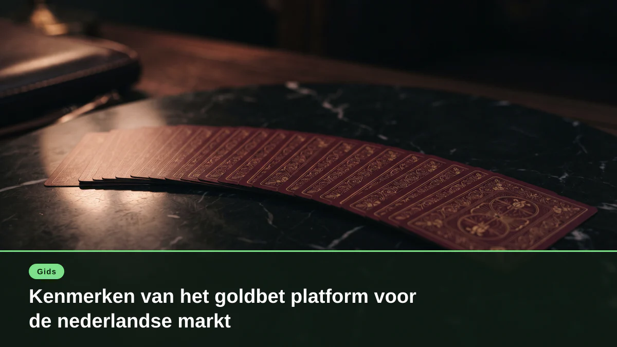 Kenmerken van het goldbet platform voor de nederlandse markt