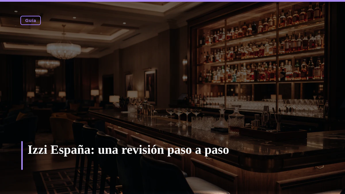 Izzi España: una revisión paso a paso