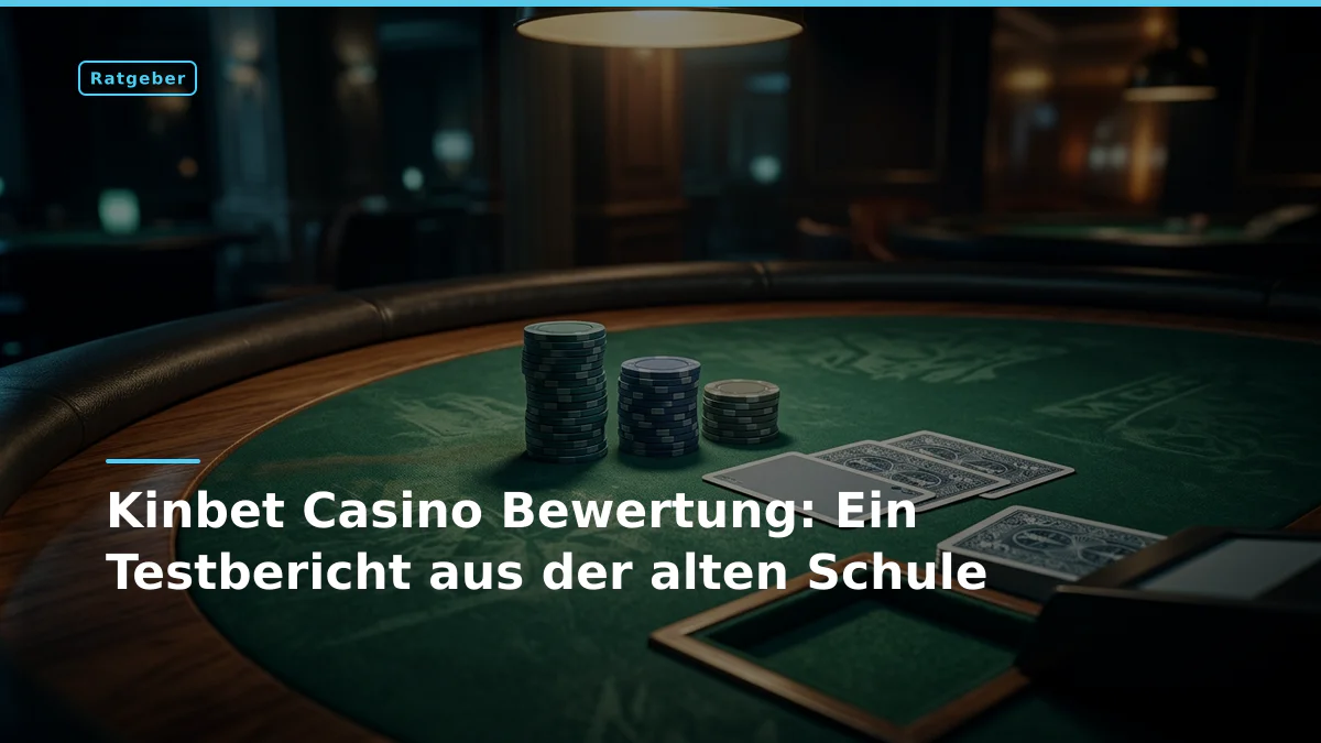 Kinbet Casino Bewertung: Ein Testbericht aus der alten Schule