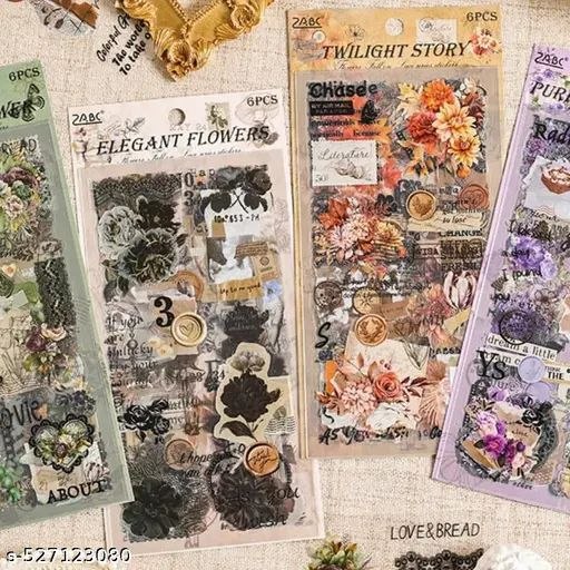 Twilight Story Vintage Stickers