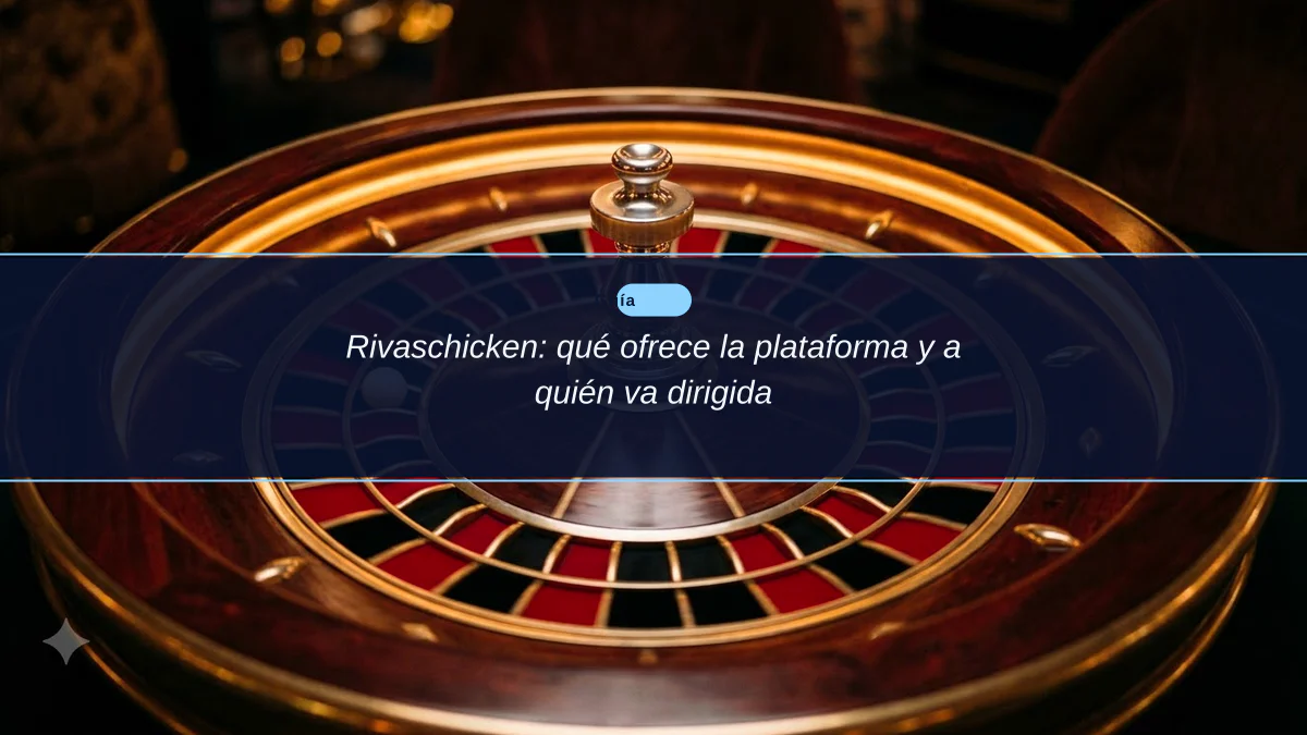 Rivaschicken: qué ofrece la plataforma y a quién va dirigida
