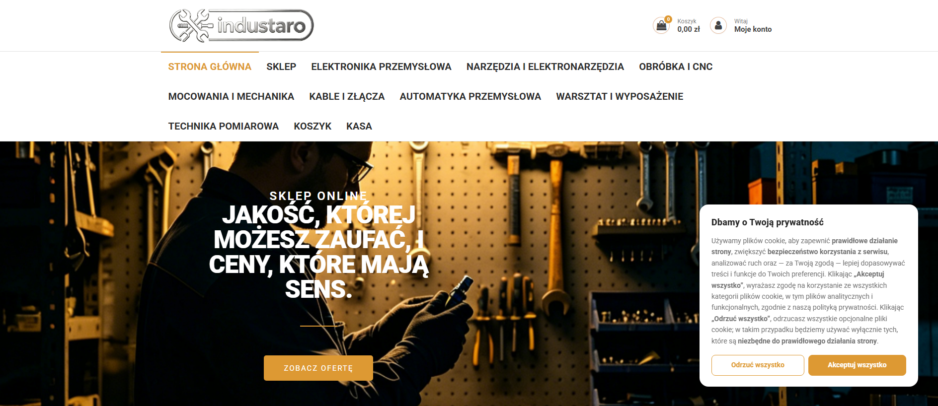 Stored capture of industaro.com