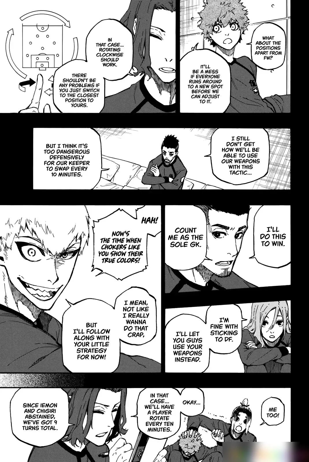 Read Blue Lock Chapter 10 English - Page 6