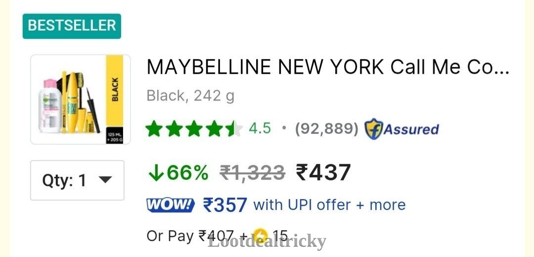Grab Maybelline Colossal – Amazing Price Drop @ 70% OFF