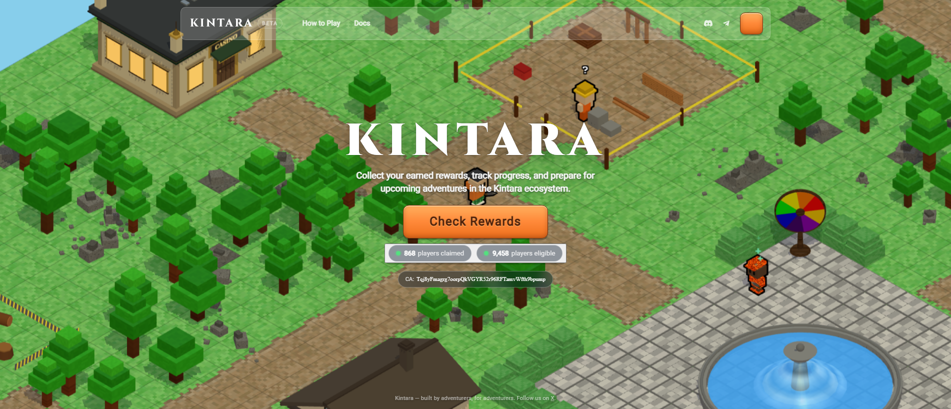 Stored capture of kintara-rewards.live