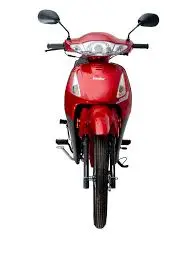 Moto Keller Crono 110 Full Ad Rojo de perfil