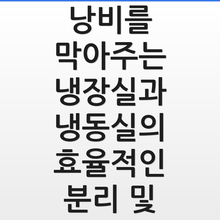 식재료 낭비를 막는 냉장고와 냉동고의 효율적인 정리법이 담긴 실용적인 모습