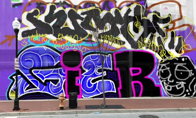 Graffiti artwork by Sumoe