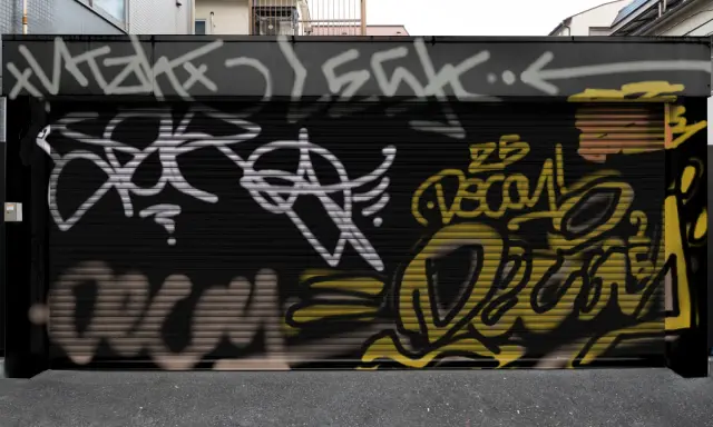 Graffiti artwork by DECAY