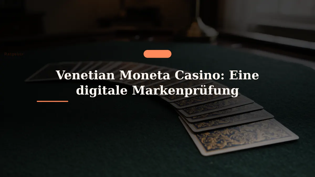 Venetian Moneta Casino: Eine digitale Markenprüfung