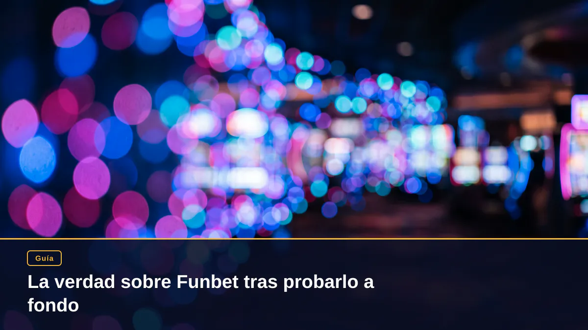 La verdad sobre Funbet tras probarlo a fondo