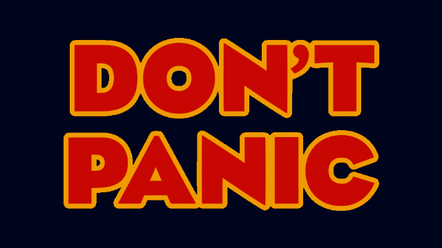 DON'T PANIC - A Hitchhikers Guide Paint Job