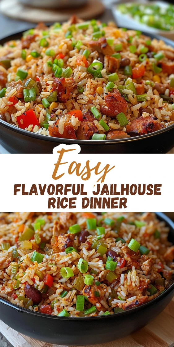 Flavorful Jailhouse Rice with Sausage Easy Budget Dinner Idea