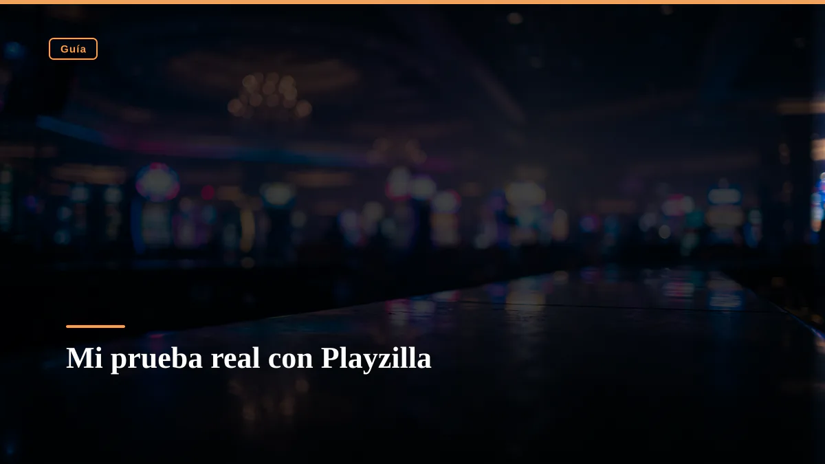 Mi prueba real con Playzilla
