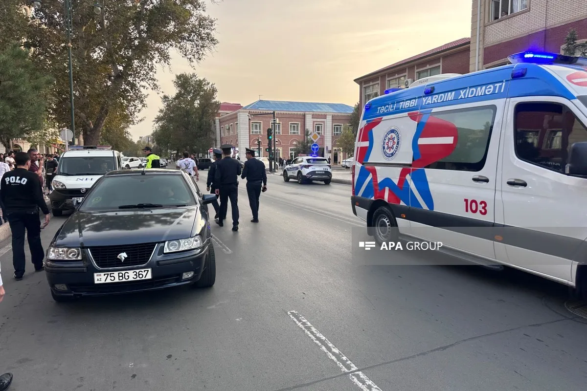 Naxçıvan şəhərində piyadanın vurulması ilə nəticələnən qəza qeydə alınıb